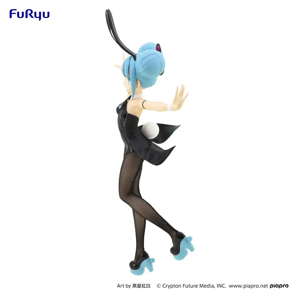 Hatsune Miku BiCute Bunnies Hatsune Miku Black Ver. PVC szobor figura 30 cm termékfotó