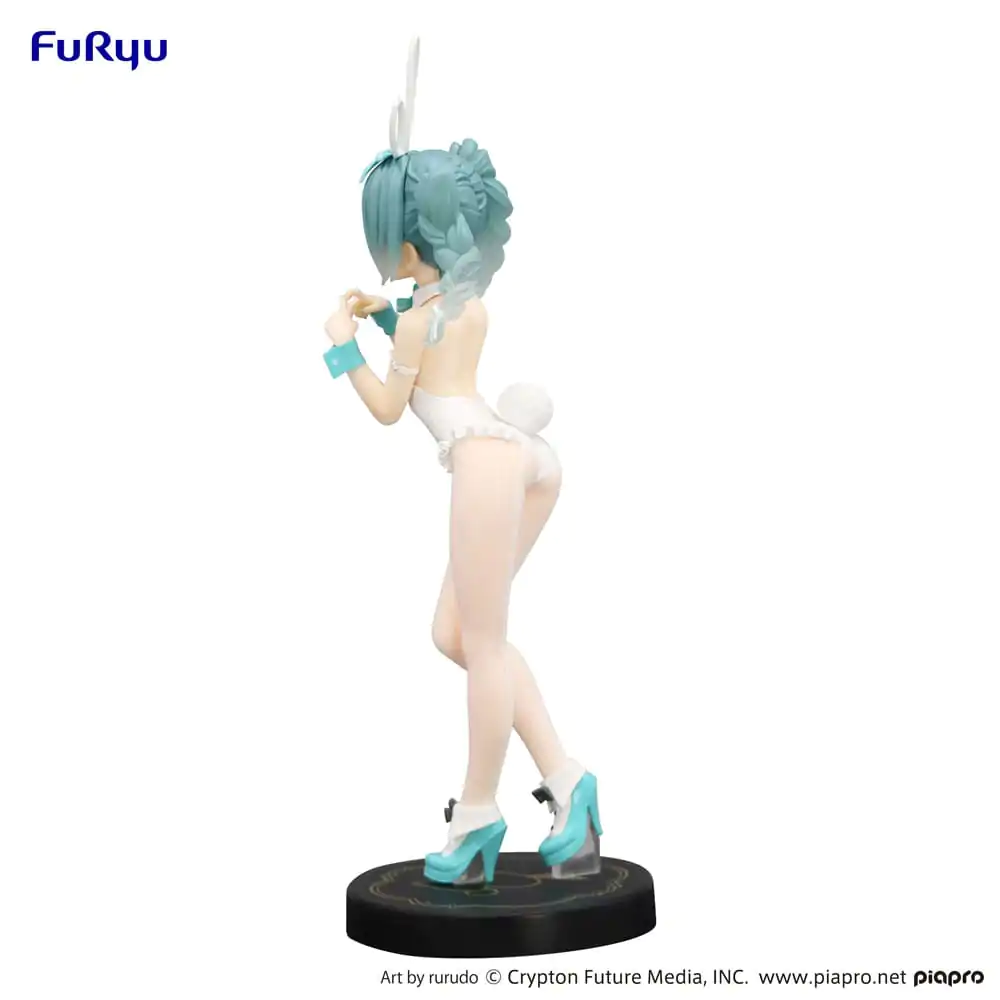 Hatsune Miku BiCute Bunnies Miku Rurudo White Color Ver. PVC szobor figura 27 cm termékfotó