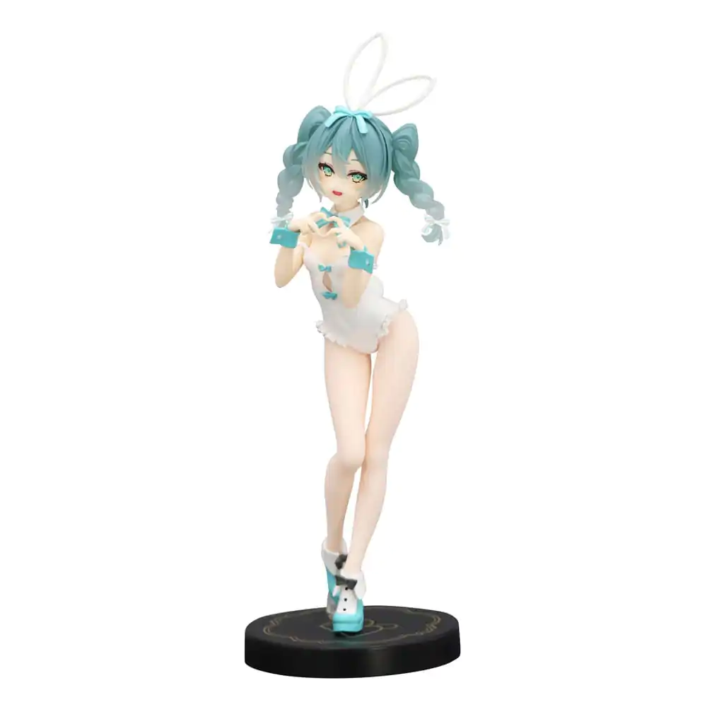 Hatsune Miku BiCute Bunnies Miku Rurudo White Color Ver. PVC szobor figura 27 cm termékfotó