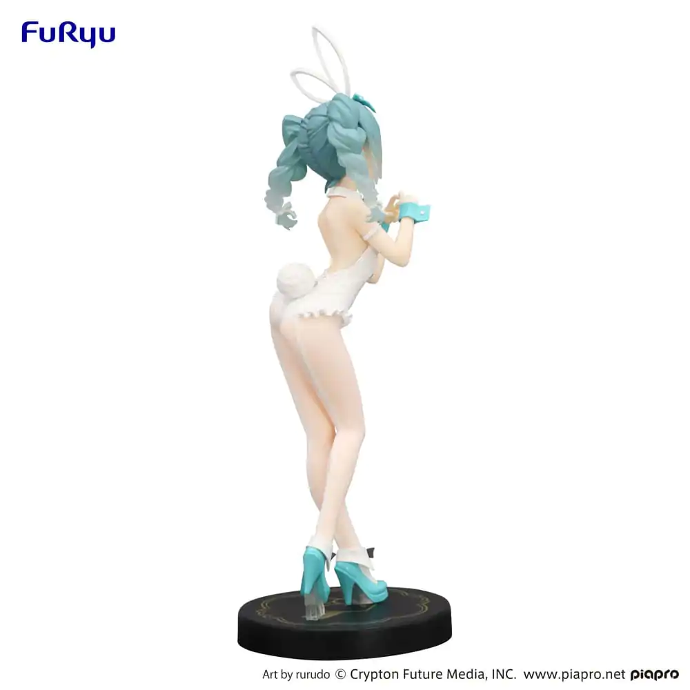 Hatsune Miku BiCute Bunnies Miku Rurudo White Color Ver. PVC szobor figura 27 cm termékfotó