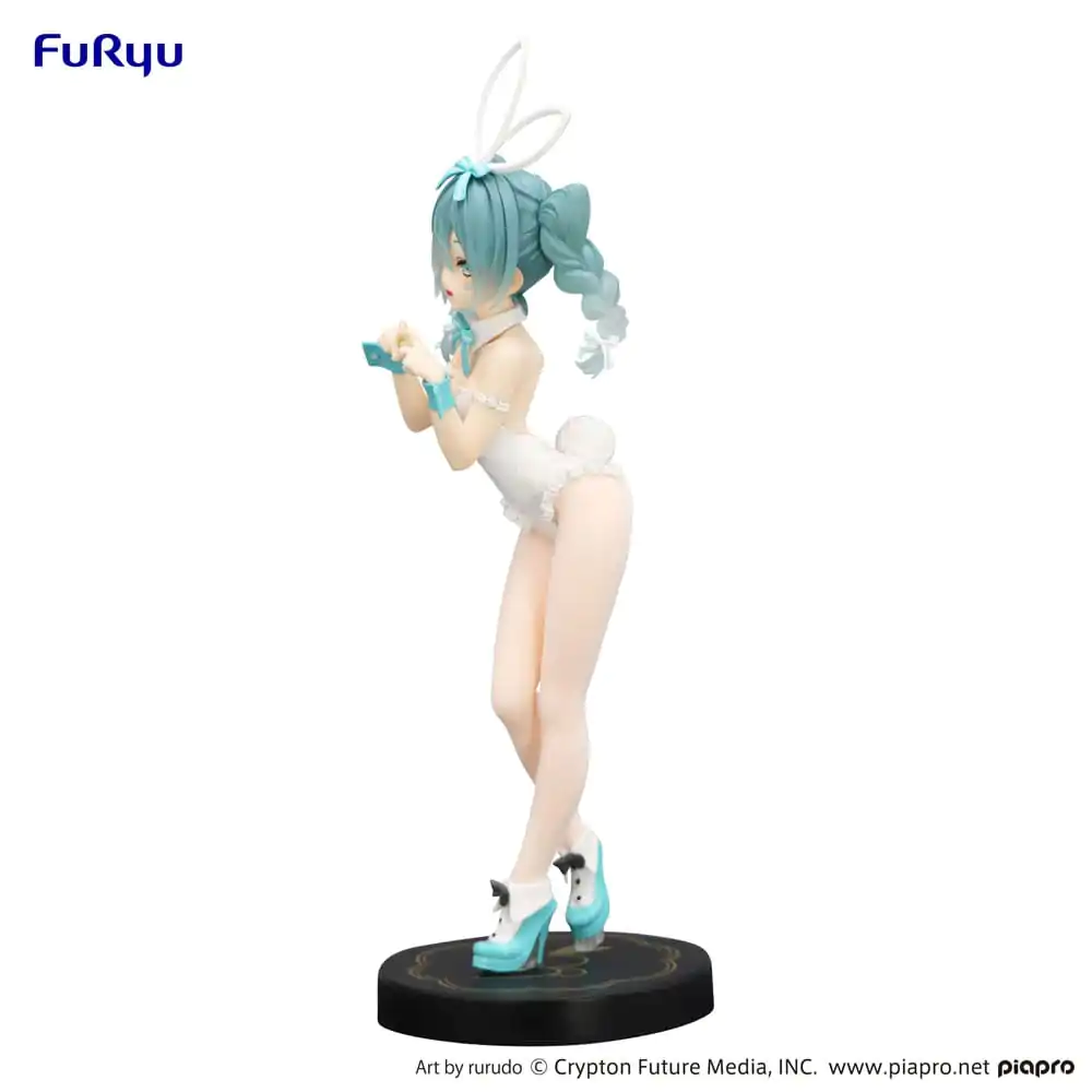 Hatsune Miku BiCute Bunnies Miku Rurudo White Color Ver. PVC szobor figura 27 cm termékfotó