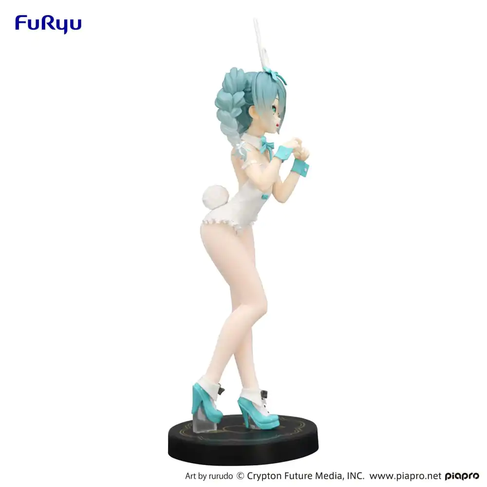 Hatsune Miku BiCute Bunnies Miku Rurudo White Color Ver. PVC szobor figura 27 cm termékfotó