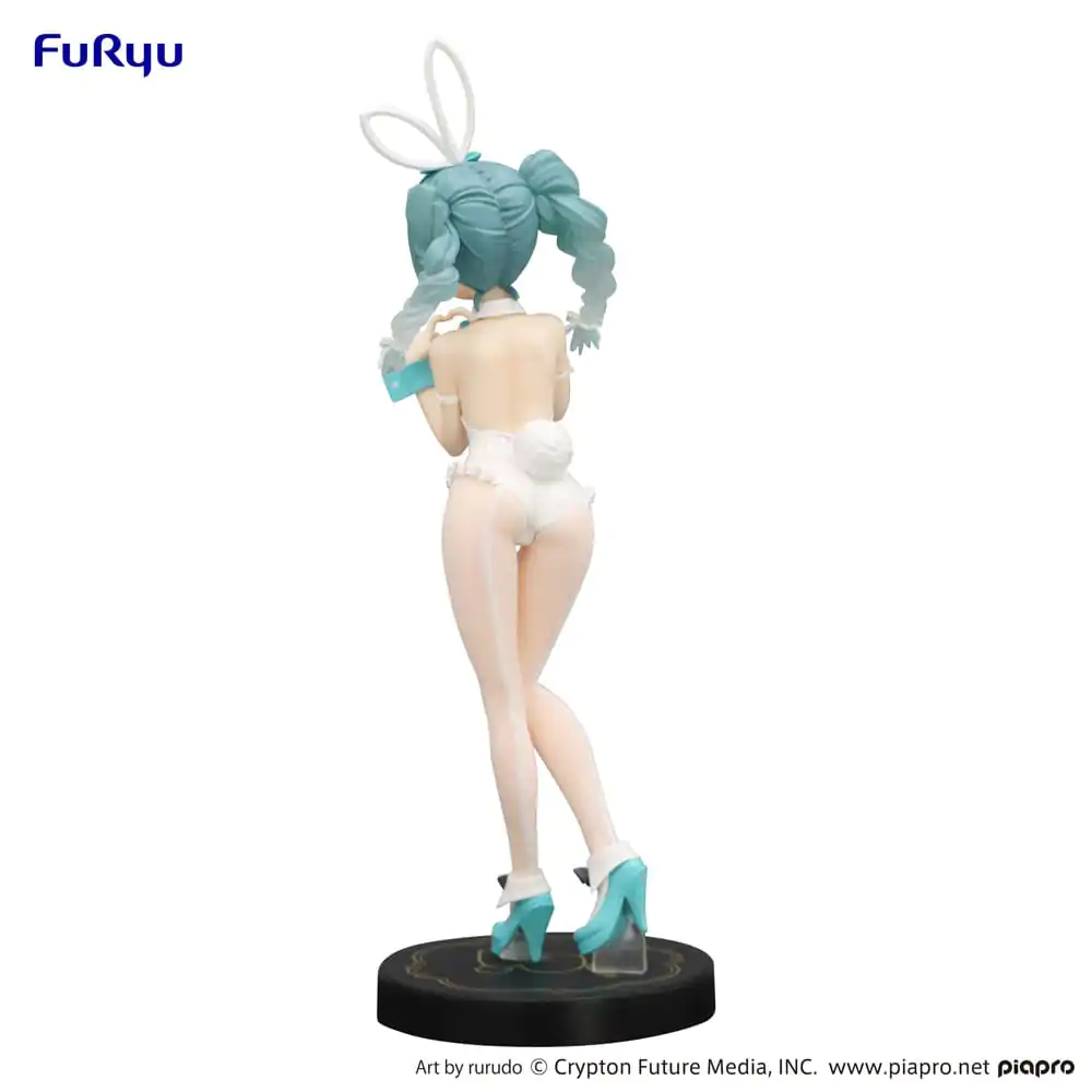 Hatsune Miku BiCute Bunnies Miku Rurudo White Color Ver. PVC szobor figura 27 cm termékfotó