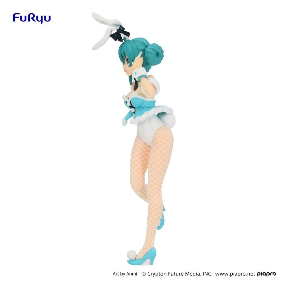 Hatsune Miku BiCute Bunnies PVC szobor figura Hatsune Miku White Rabbit Ver. 28 cm termékfotó