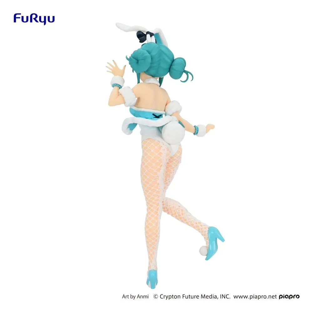 Hatsune Miku BiCute Bunnies PVC szobor figura Hatsune Miku White Rabbit Ver. 28 cm termékfotó