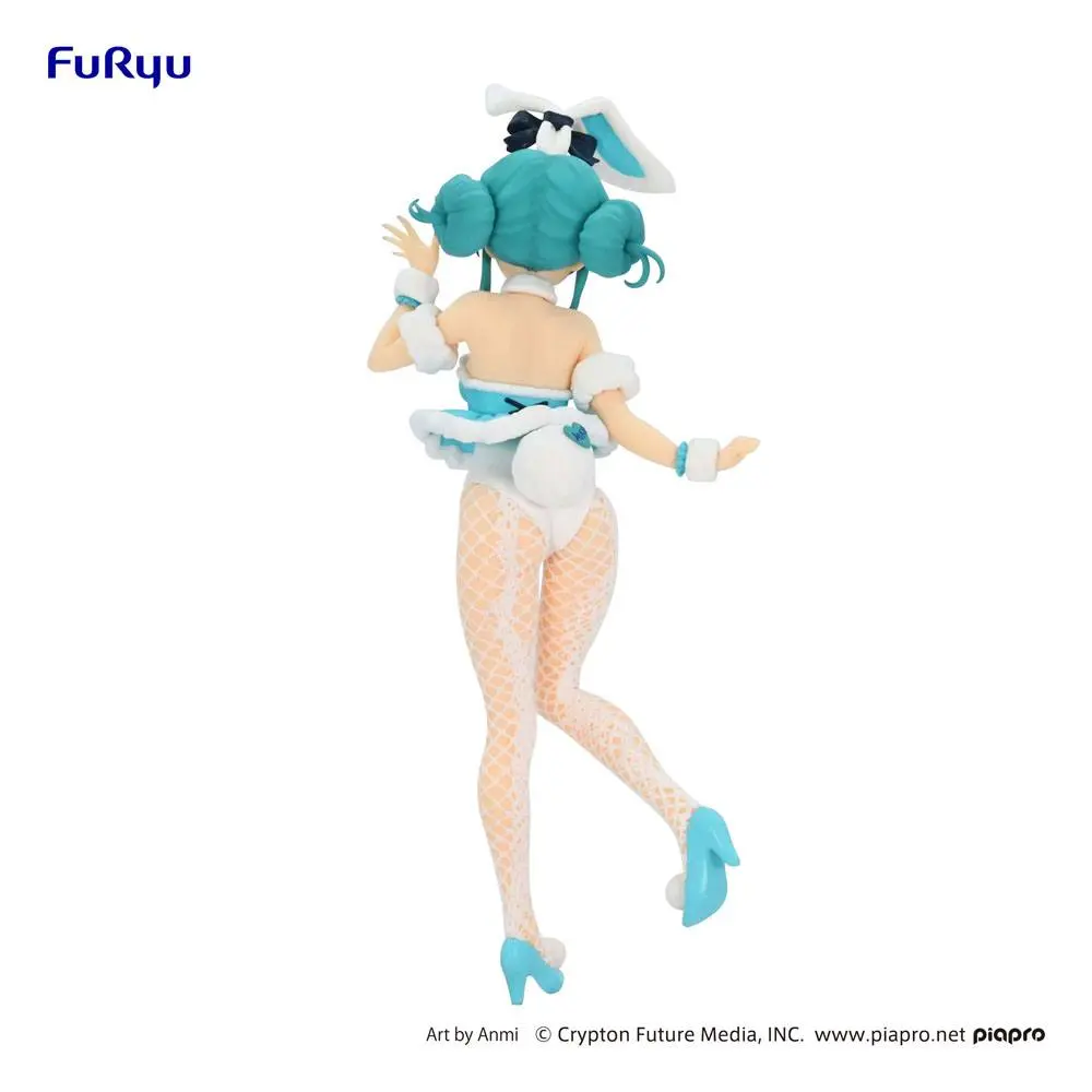 Hatsune Miku BiCute Bunnies PVC szobor figura Hatsune Miku White Rabbit Ver. 28 cm termékfotó