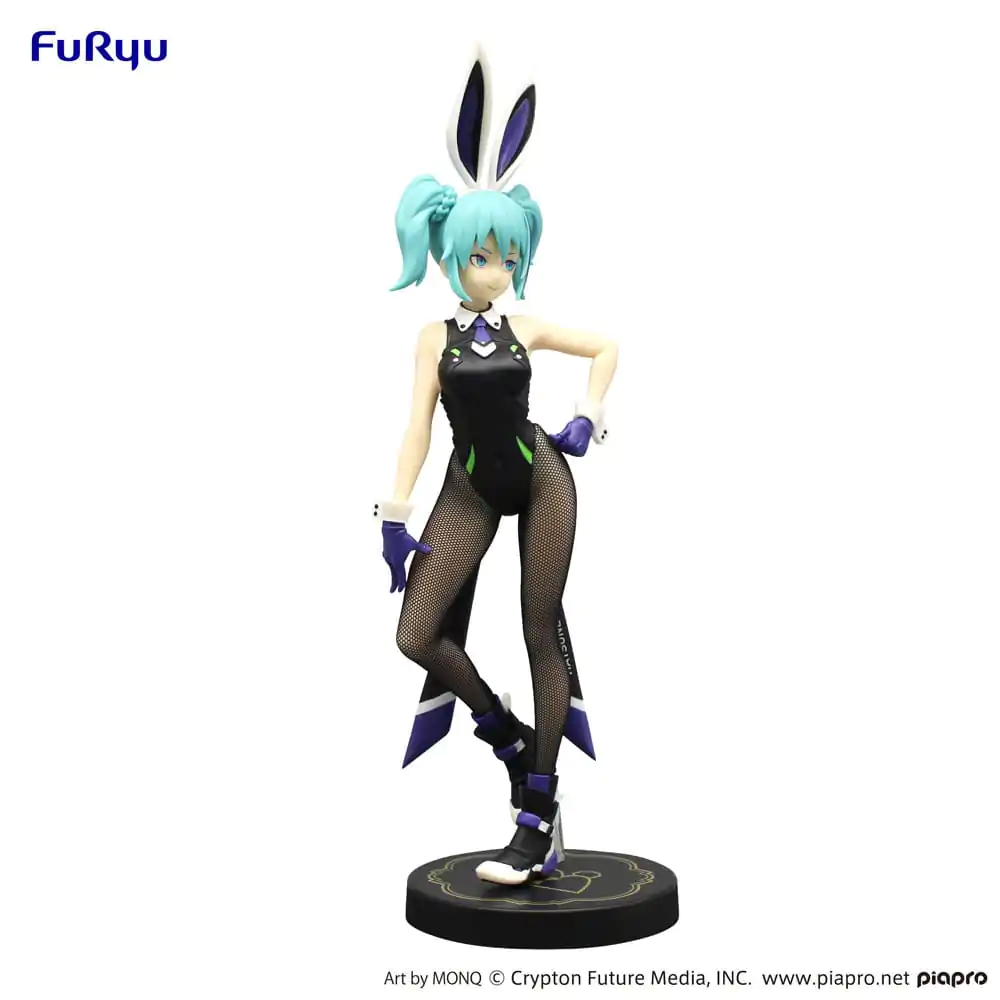 Hatsune Miku BiCute Bunnies Street Violet Color Ver. PVC szobor figura 30 cm termékfotó