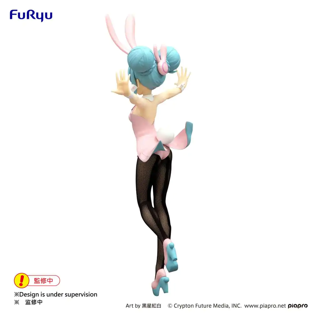 Hatsune Miku BiCute Bunnies Wink Pearl Pink Color Ver. PVC szobor figura 30 cm termékfotó