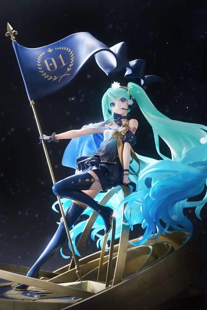 Hatsune Miku Birthday 2022 Polaris Ver. PVC szobor figura 30 cm termékfotó