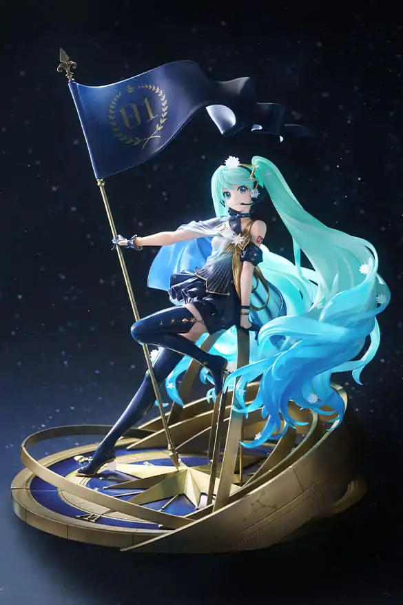 Hatsune Miku Birthday 2022 Polaris Ver. PVC szobor figura 30 cm termékfotó