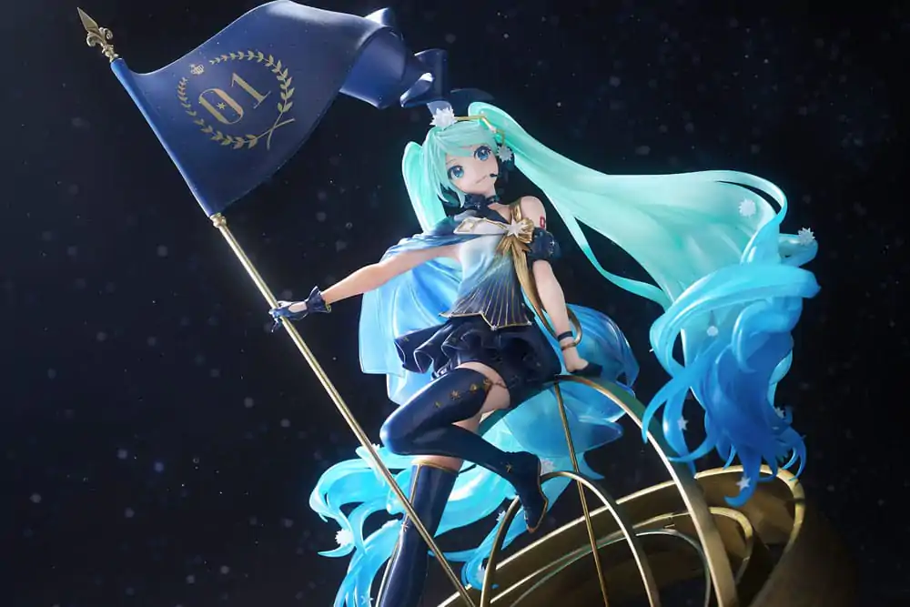 Hatsune Miku Birthday 2022 Polaris Ver. PVC szobor figura 30 cm termékfotó