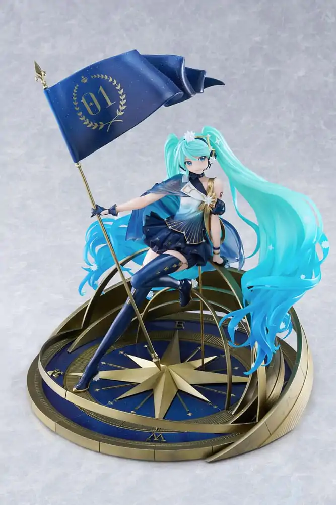 Hatsune Miku Birthday 2022 Polaris Ver. PVC szobor figura 30 cm termékfotó