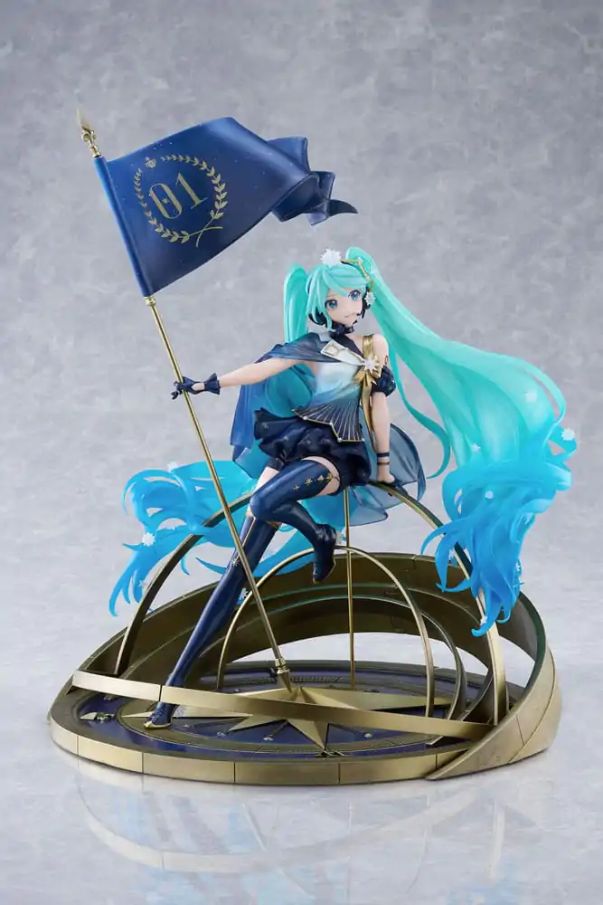 Hatsune Miku Birthday 2022 Polaris Ver. PVC szobor figura 30 cm termékfotó