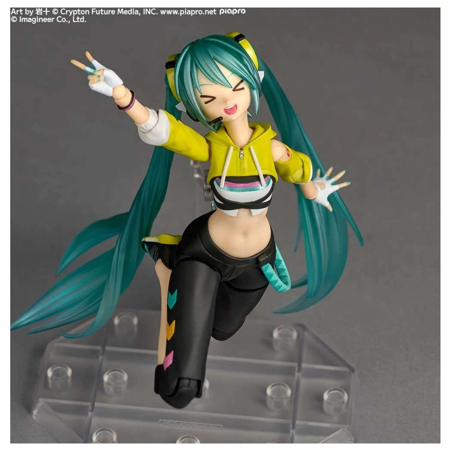 Hatsune Miku Boxing Version figura Revoltech A.Y. 15cm termékfotó