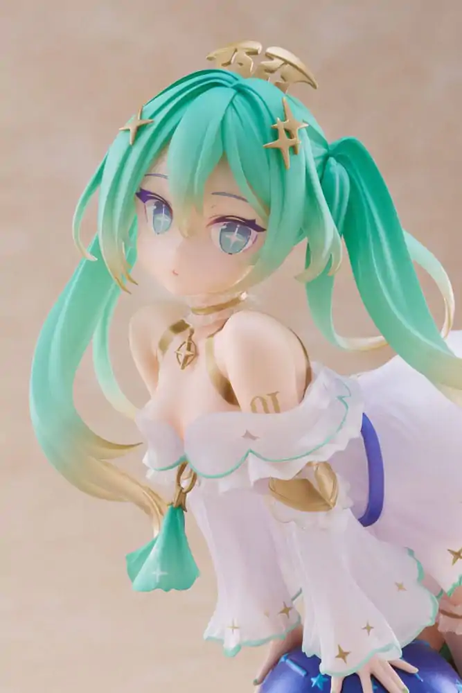 Hatsune Miku Bust Up figura 39 Miku's Day Anniversary 2nd Season Glittering Star Ver. PVC szobor figura 18 cm termékfotó