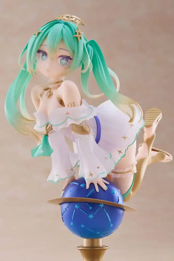 Hatsune Miku Bust Up figura 39 Miku's Day Anniversary 2nd Season Glittering Star Ver. PVC szobor figura 18 cm termékfotó