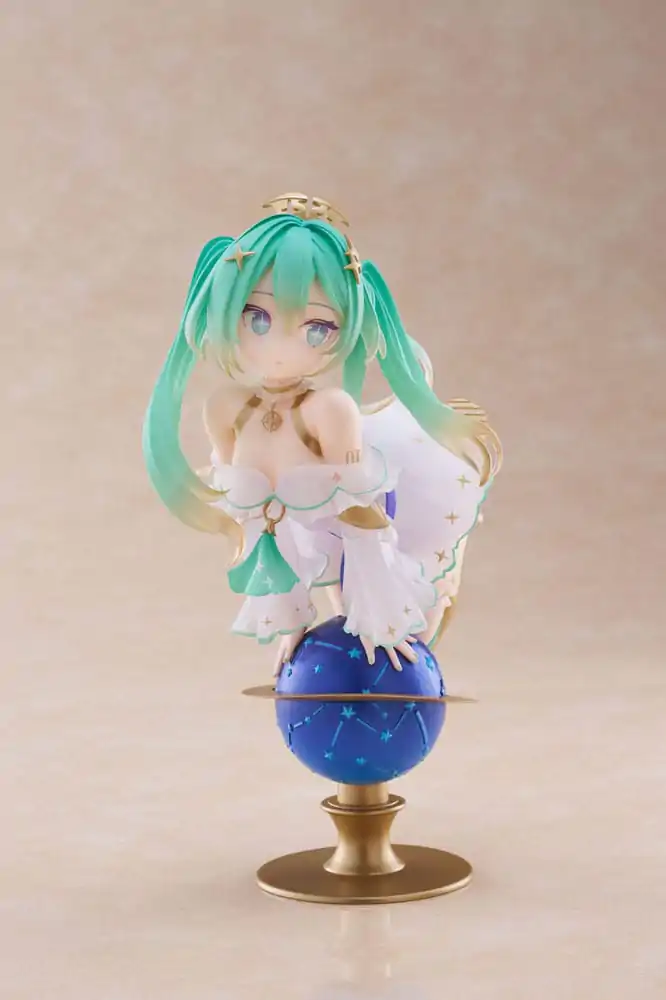 Hatsune Miku Bust Up figura 39 Miku's Day Anniversary 2nd Season Glittering Star Ver. PVC szobor figura 18 cm termékfotó