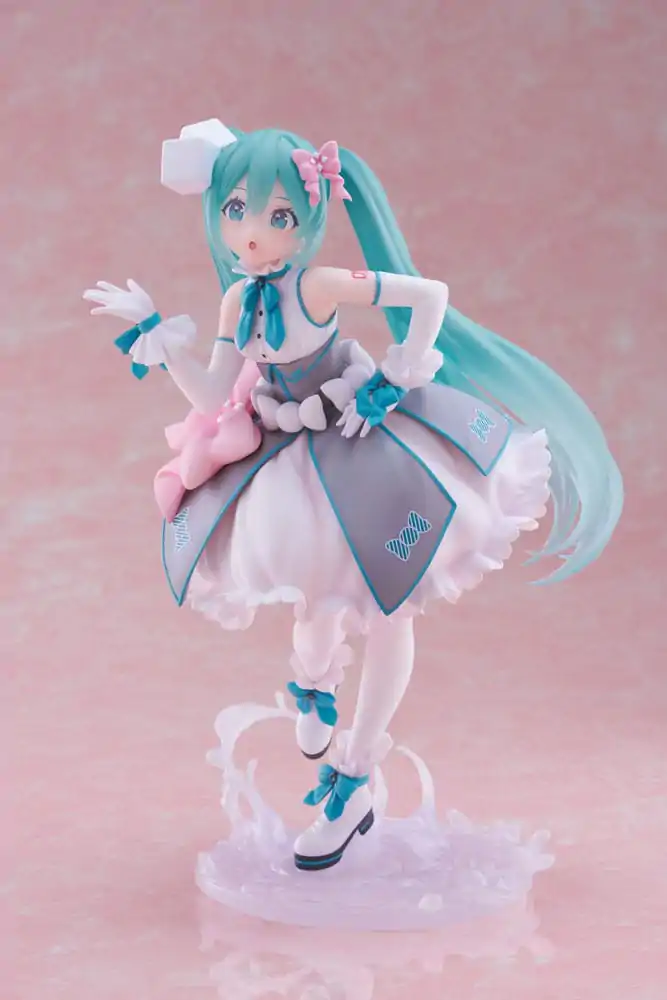 Hatsune Miku Bust Up figura 39 Miku's Day Anniversary 2nd season Melty Sugar Ver. PVC szobor figura 18 cm termékfotó