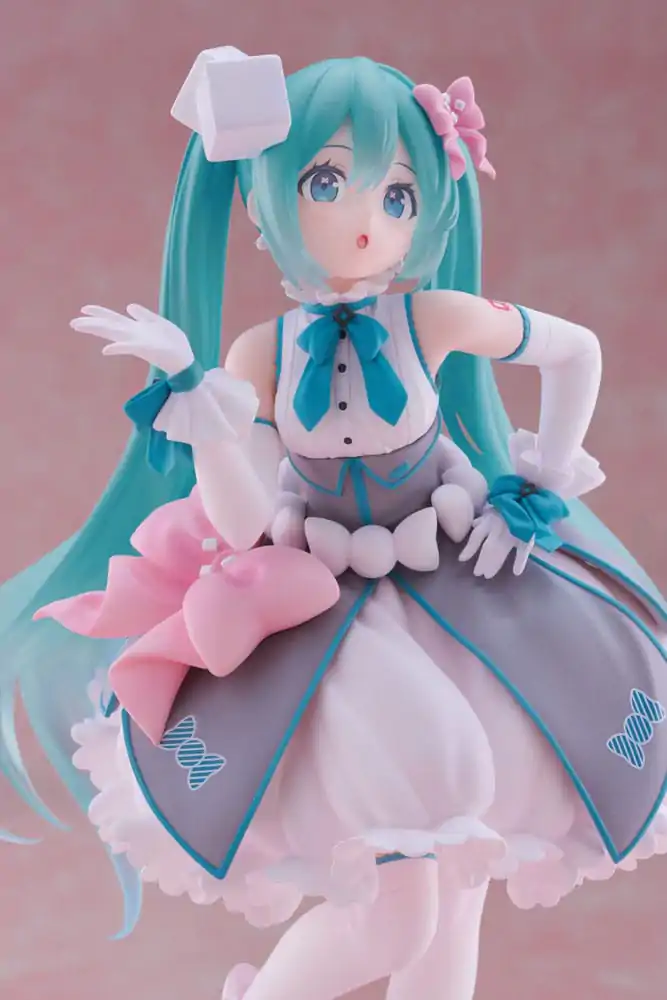 Hatsune Miku Bust Up figura 39 Miku's Day Anniversary 2nd season Melty Sugar Ver. PVC szobor figura 18 cm termékfotó