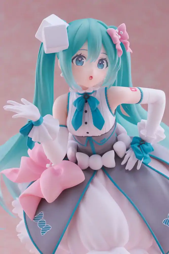 Hatsune Miku Bust Up figura 39 Miku's Day Anniversary 2nd season Melty Sugar Ver. PVC szobor figura 18 cm termékfotó