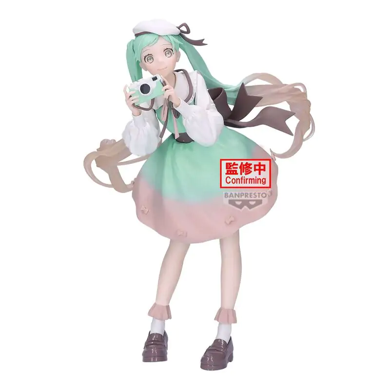 Hatsune Miku Camera Holiday Memories figura 20cm termékfotó