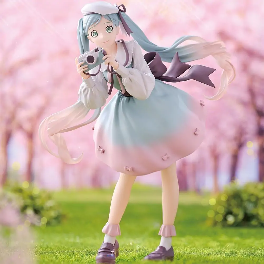 Hatsune Miku Camera Holiday Memories figura 20cm termékfotó