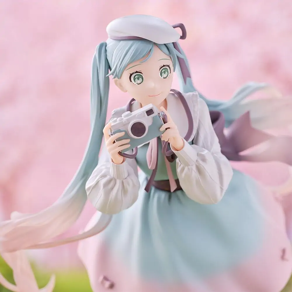 Hatsune Miku Camera Holiday Memories figura 20cm termékfotó