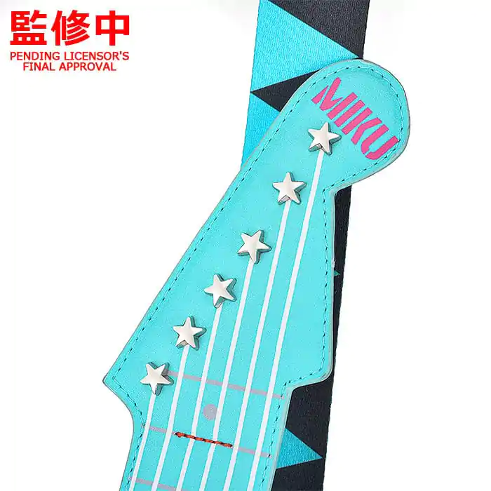 Hatsune Miku Character Vocal Series 01: Hatsune Miku Guitar-Shaped válltáska termékfotó