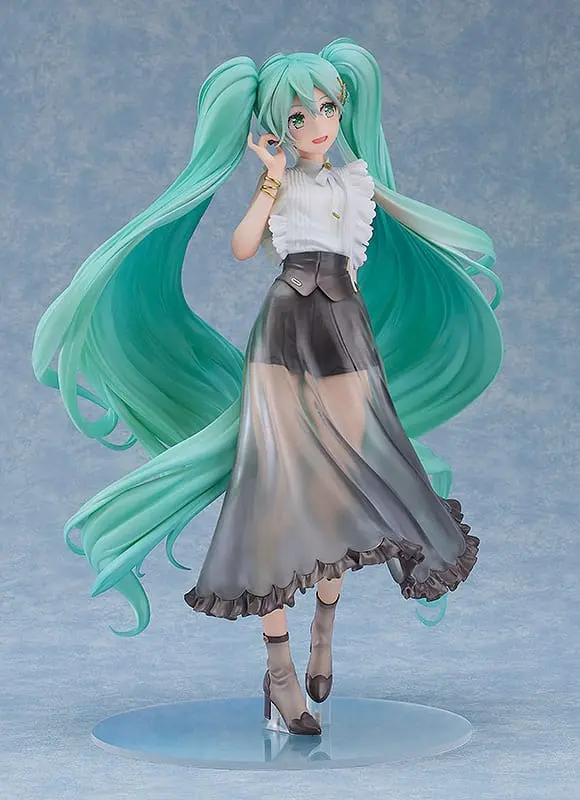 Hatsune Miku Characters 1/6 Hatsune Miku: NT Style Casual Wear Ver. PVC szobor figura 28 cm termékfotó