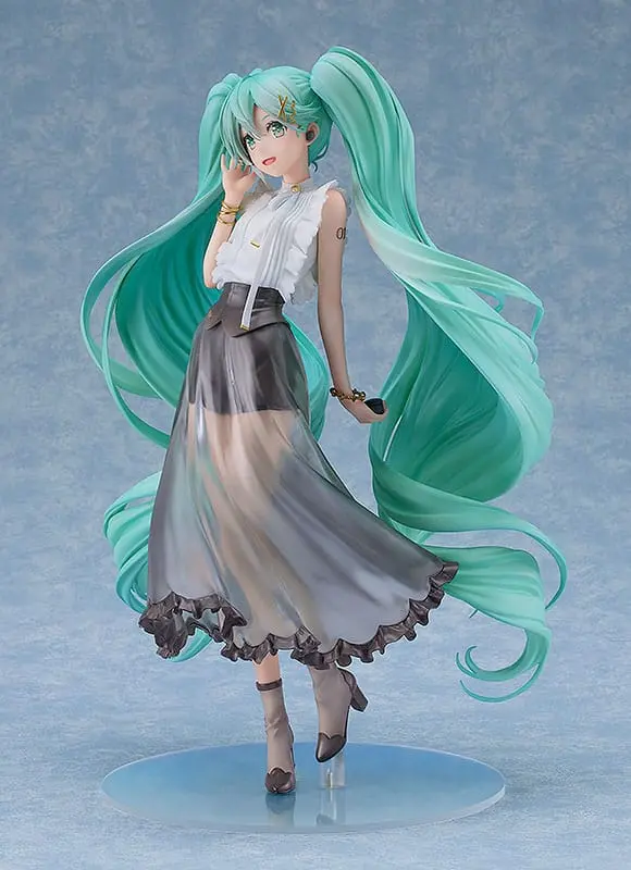 Hatsune Miku Characters 1/6 Hatsune Miku: NT Style Casual Wear Ver. PVC szobor figura 28 cm termékfotó