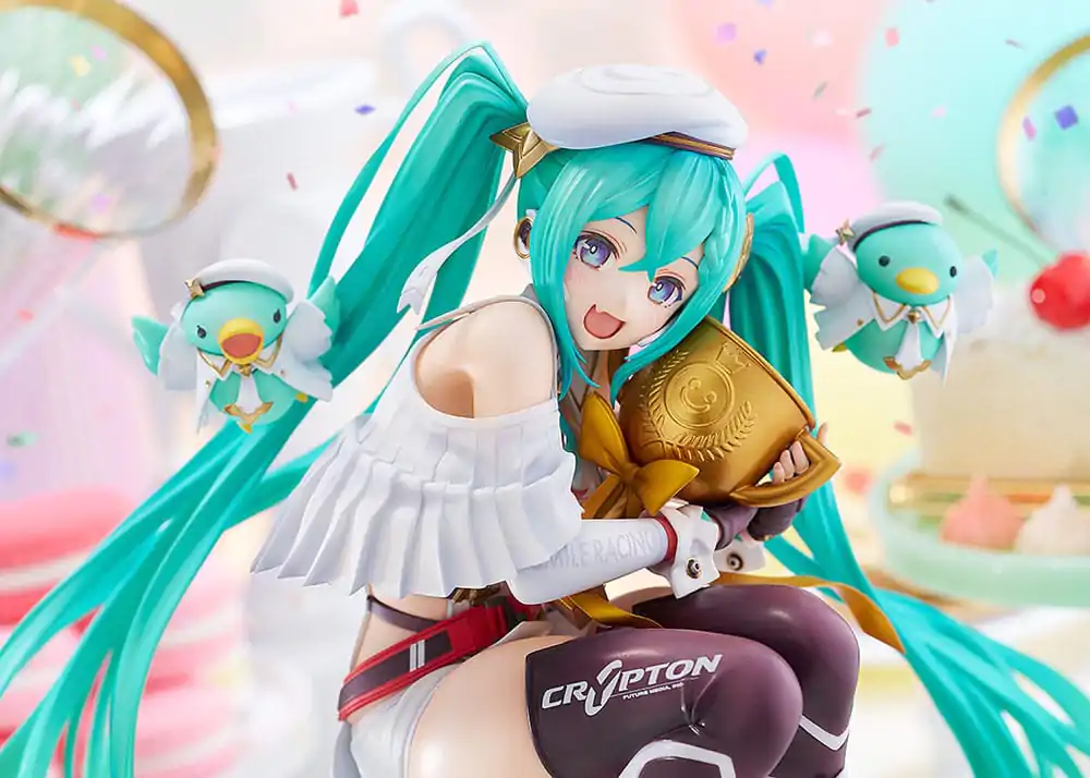 Hatsune Miku Characters 1/6 Racing Miku: 2023 - 15th Anniversary Ver. PVC szobor figura 26 cm termékfotó