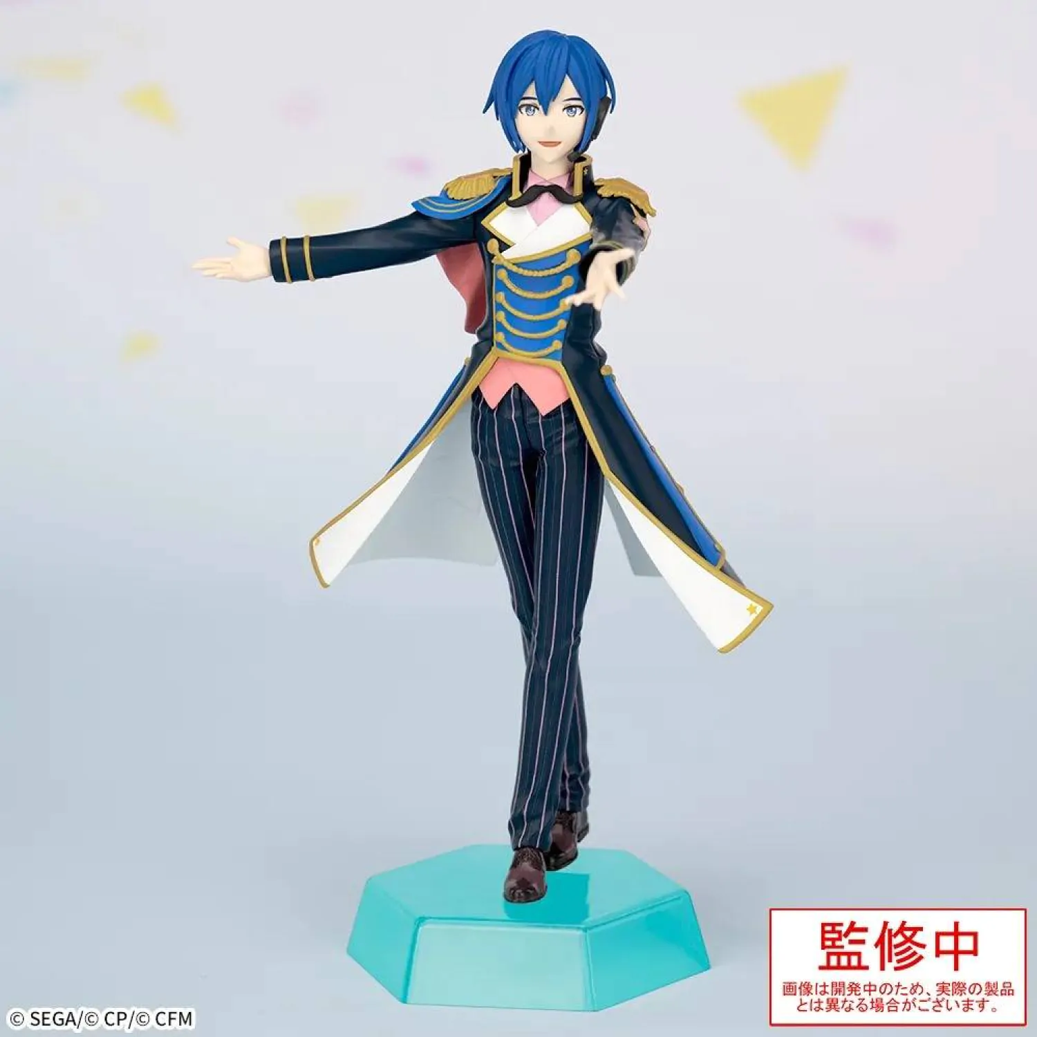 Hatsune Miku: Colorful Stage! Desktop x Decorate Collections Kaito Wonderland Sekai Ver. PVC szobor figura 16 cm termékfotó