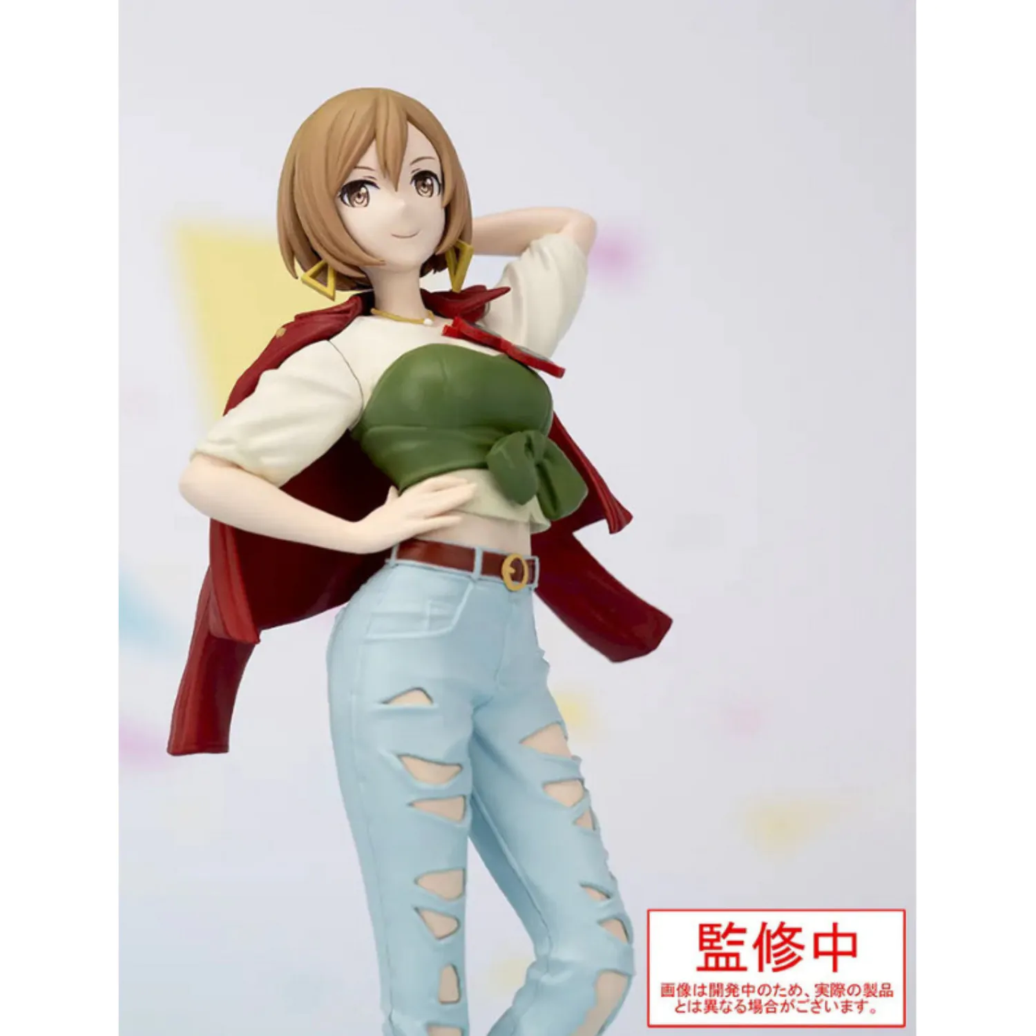 Hatsune Miku: Colorful Stage! Desktop x Decorate Collections Meiko Street Sekai Ver. PVC szobor figura 15 cm termékfotó