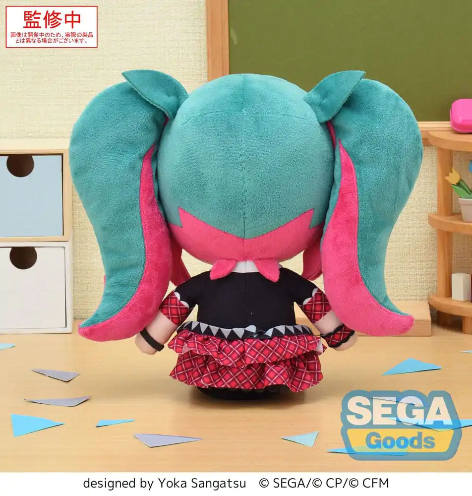 Hatsune Miku: Colorful Stage! Classroom SEKAI Miku L plüss figura 27 cm termékfotó