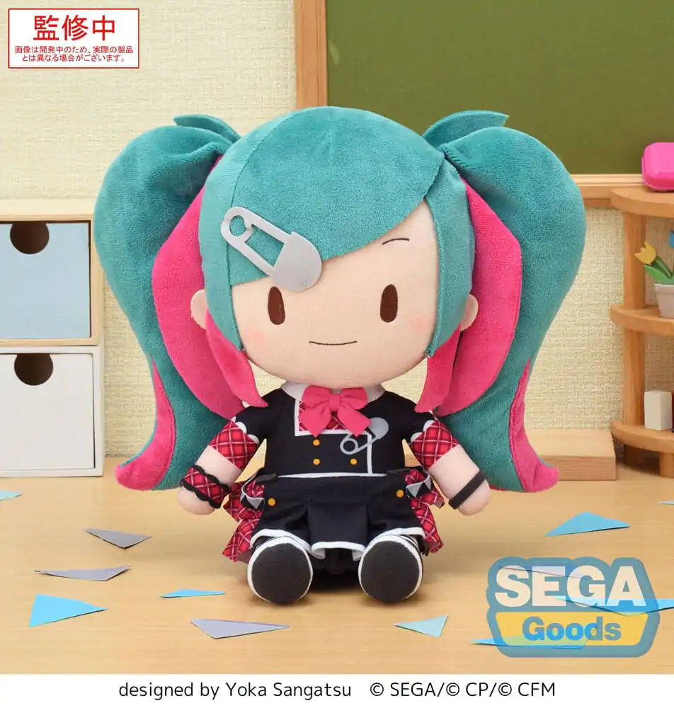 Hatsune Miku: Colorful Stage! Classroom SEKAI Miku L plüss figura 27 cm termékfotó