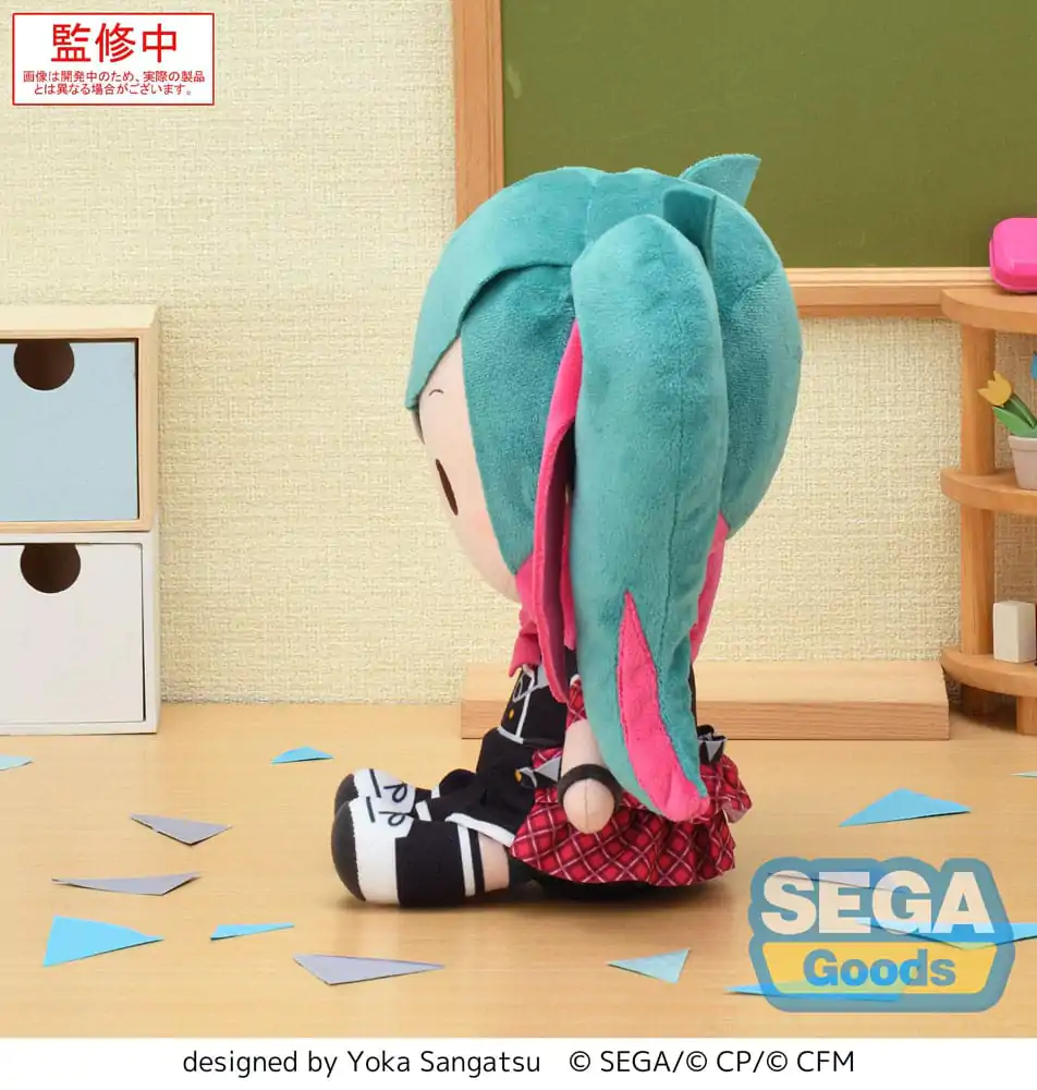 Hatsune Miku: Colorful Stage! Classroom SEKAI Miku L plüss figura 27 cm termékfotó