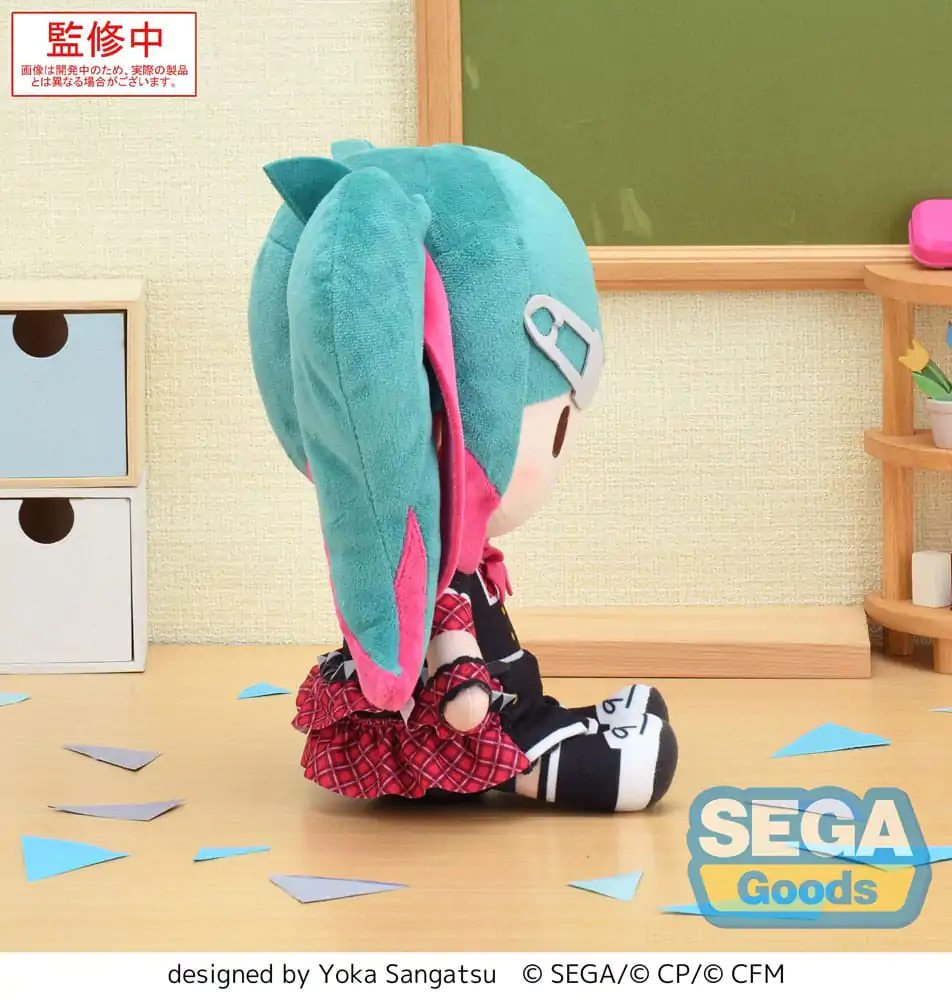 Hatsune Miku: Colorful Stage! Classroom SEKAI Miku L plüss figura 27 cm termékfotó