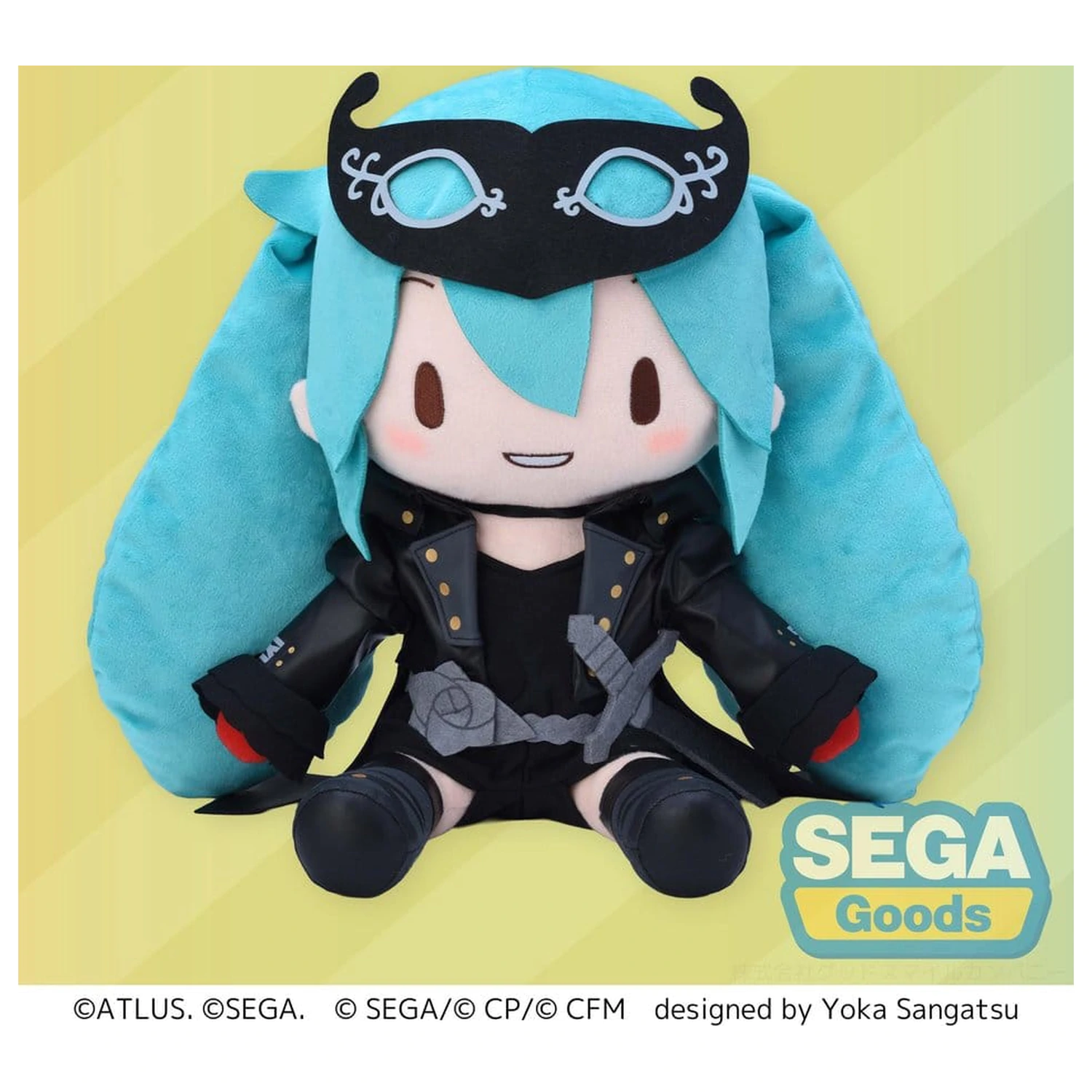 Hatsune Miku: Colorful Stage! Fuwa Petit L plüss figura Hatsune Miku Persona 5 Royal 30 cm termékfotó