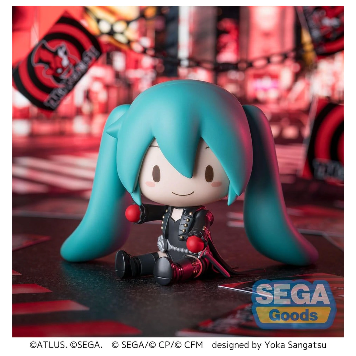 Hatsune Miku: Colorful Stage! Fuwa Petit Mini figura Hatsune Miku Persona 5 Royal 8 cm termékfotó