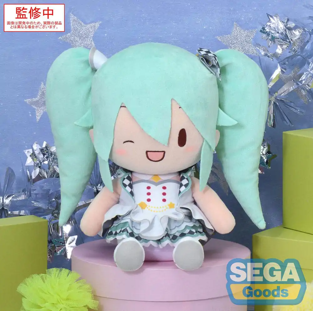 Hatsune Miku: Colorful Stage! Fuwa Petit Stage Sekai Miku L plüss figura 27 cm termékfotó