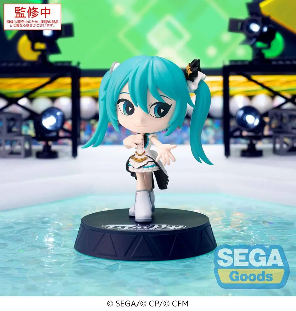 Hatsune Miku: Colorful Stage! Tip'n'Pop PM Hatsune Miku in the Stage SEKAI PVC szobor figura 12 cm termékfotó