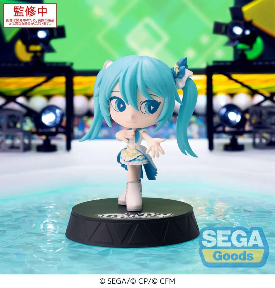 Hatsune Miku: Colorful Stage! Tip'n'Pop PM Hatsune Miku in the Stage SEKAI PVC szobor figura 12 cm termékfotó