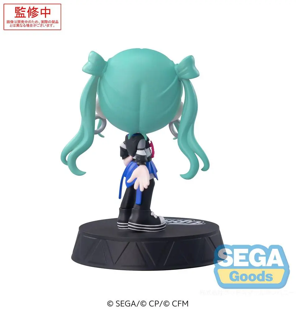 Hatsune Miku: Colorful Stage! Tip&#039;n&#039;Pop PM Street SEKAI Miku PVC szobor figura 12 cm termékfotó