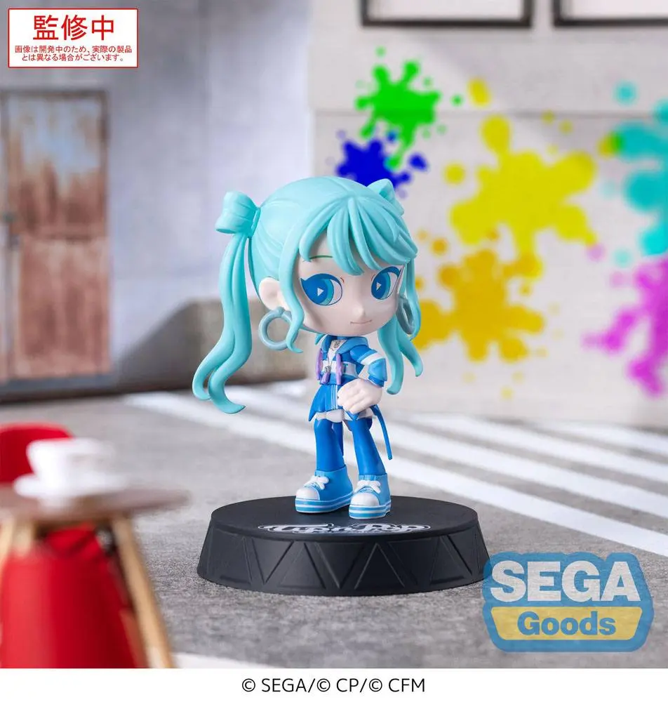 Hatsune Miku: Colorful Stage! Tip&#039;n&#039;Pop PM Street SEKAI Miku PVC szobor figura 12 cm termékfotó