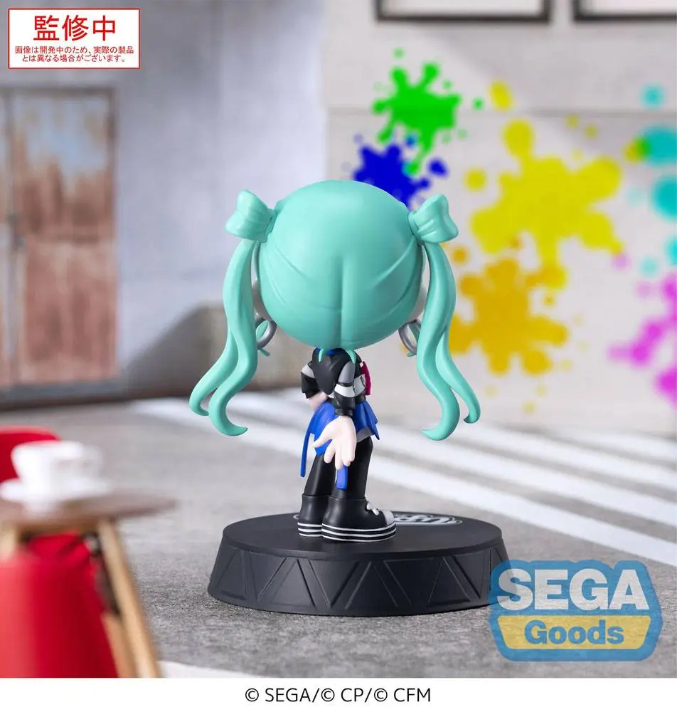 Hatsune Miku: Colorful Stage! Tip&#039;n&#039;Pop PM Street SEKAI Miku PVC szobor figura 12 cm termékfotó