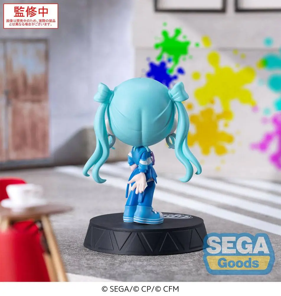 Hatsune Miku: Colorful Stage! Tip&#039;n&#039;Pop PM Street SEKAI Miku PVC szobor figura 12 cm termékfotó