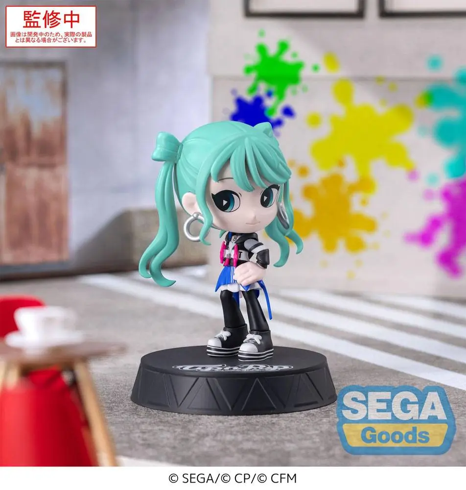 Hatsune Miku: Colorful Stage! Tip&#039;n&#039;Pop PM Street SEKAI Miku PVC szobor figura 12 cm termékfotó