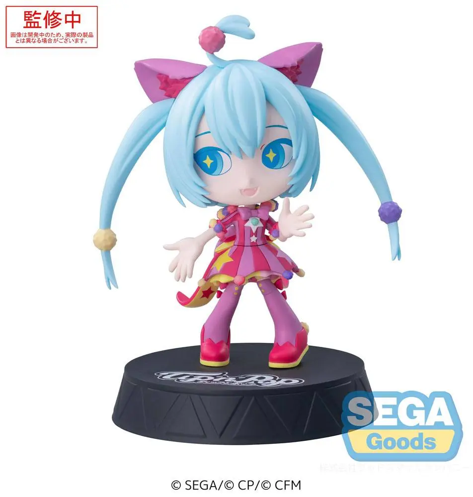 Hatsune Miku: Colorful Stage! Tip'n'Pop PM Wonderland SEKAI Miku PVC szobor figura 13 cm termékfotó