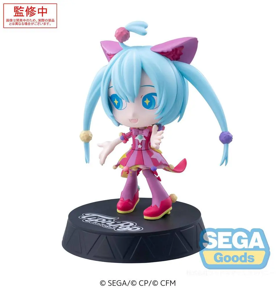 Hatsune Miku: Colorful Stage! Tip'n'Pop PM Wonderland SEKAI Miku PVC szobor figura 13 cm termékfotó