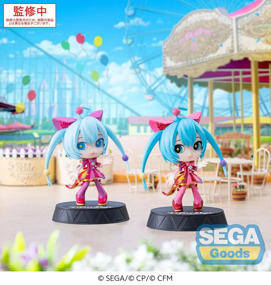 Hatsune Miku: Colorful Stage! Tip'n'Pop PM Wonderland SEKAI Miku PVC szobor figura 13 cm termékfotó
